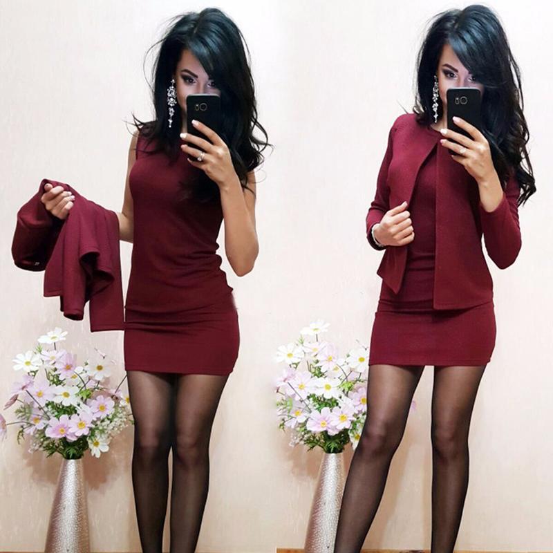 Work Dresses Office Lady Dress Suits 2 Piece Sets Elegant Women Blazer Jacket Sheath Female Uniform Workwear FemininoWork, Wine red
Work Dresses Office Lady Dress Suits 2 Piece Sets Elegant Women Blazer Jacket Sheath Female Uniform Workwear FemininoWork, Wine red
