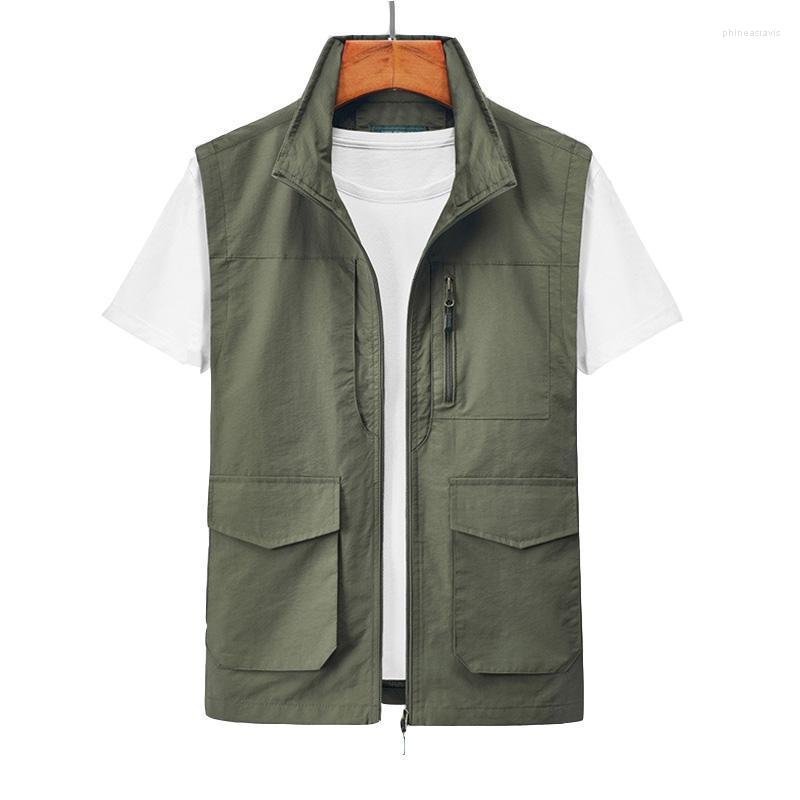 Men's Vests Mens Men's Summer Sleeveless Vest Coat Men Spring Autumn Casual Travels Outdoors Waistcoat Jacket Male Tops 6XLMen's Phin22, Black
Men's Vests Mens Men's Summer Sleeveless Vest Coat Men Spring Autumn Casual Travels Outdoors Waistcoat Jacket Male Tops 6XLMen's Phin22, Black