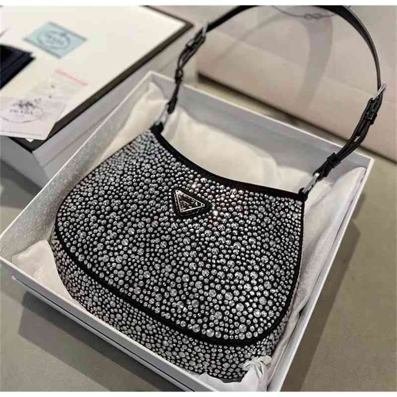 Purse new crystal hobo armpit bag blingbling Rhinestone bag face diamond handbag single shoulder bag, Full diamond black
Purse new crystal hobo armpit bag blingbling Rhinestone bag face diamond handbag single shoulder bag, Full diamond black