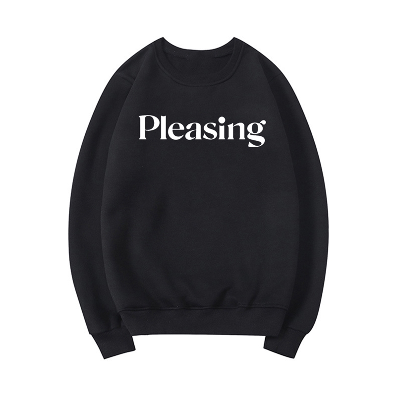Pleasing Crewneck Sweatshirt HS Pleasing Sweatshirt TPWK Pleasing Hoodie Unisex Crewneck Sweatshirt Long Sleeve Pullovers Tops 220727, Black
Pleasing Crewneck Sweatshirt HS Pleasing Sweatshirt TPWK Pleasing Hoodie Unisex Crewneck Sweatshirt Long Sleeve Pullovers Tops 220727, Black