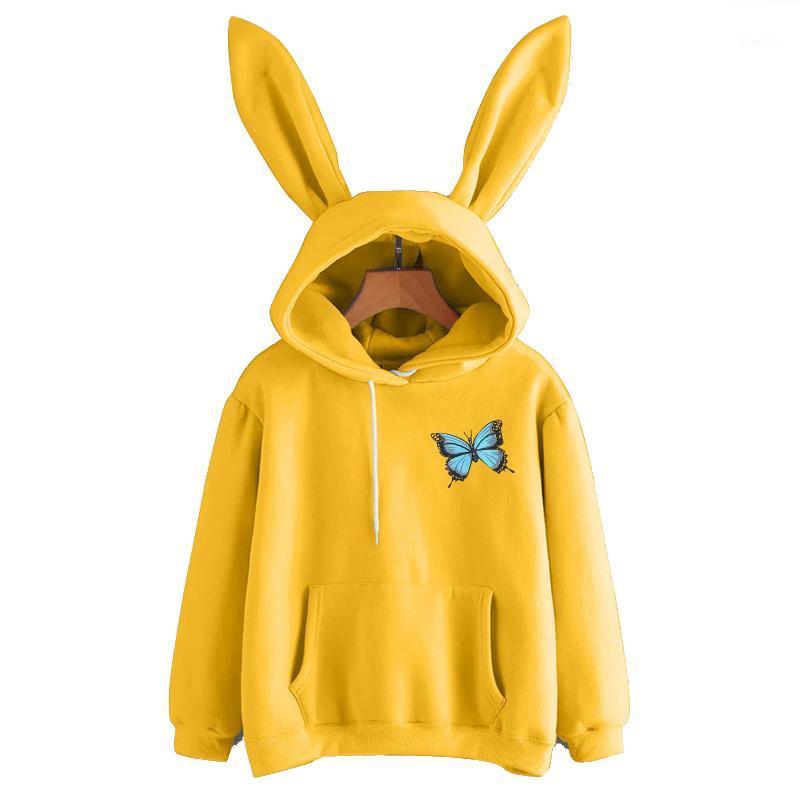 Women' Hoodies & Sweatshirts Women Long Sleeve Hooded Sweatshirt Butterfly Print Ear Pullover Tops For Autumn Winter K2, Black
Women' Hoodies & Sweatshirts Women Long Sleeve Hooded Sweatshirt Butterfly Print Ear Pullover Tops For Autumn Winter K2, Black