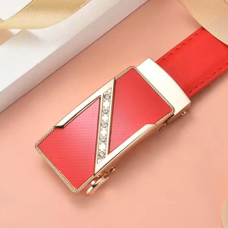 Belts Automatic Belt For Women Genuine Leather Strap All-match Ladies Adjustable Fashion Designer, Black
Belts Automatic Belt For Women Genuine Leather Strap All-match Ladies Adjustable Fashion Designer, Black