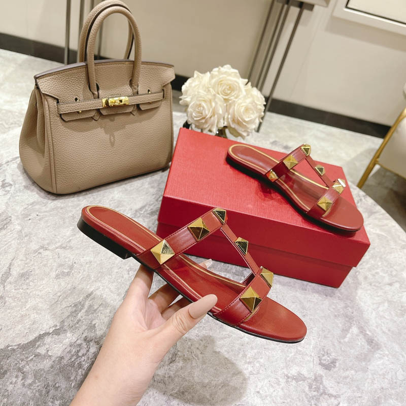 Women Slippers Sandals FLAT ROMAN STUD CALFSKIN SLIDE SANDAL BLACK ROSE CANNELLE LIGHT IVORY Summer Designer Top Luxury Fashion Ladies Beach Flat Flip Flops Shoes, #2
Women Slippers Sandals FLAT ROMAN STUD CALFSKIN SLIDE SANDAL BLACK ROSE CANNELLE LIGHT IVORY Summer Designer Top Luxury Fashion Ladies Beach Flat Flip Flops Shoes, #2