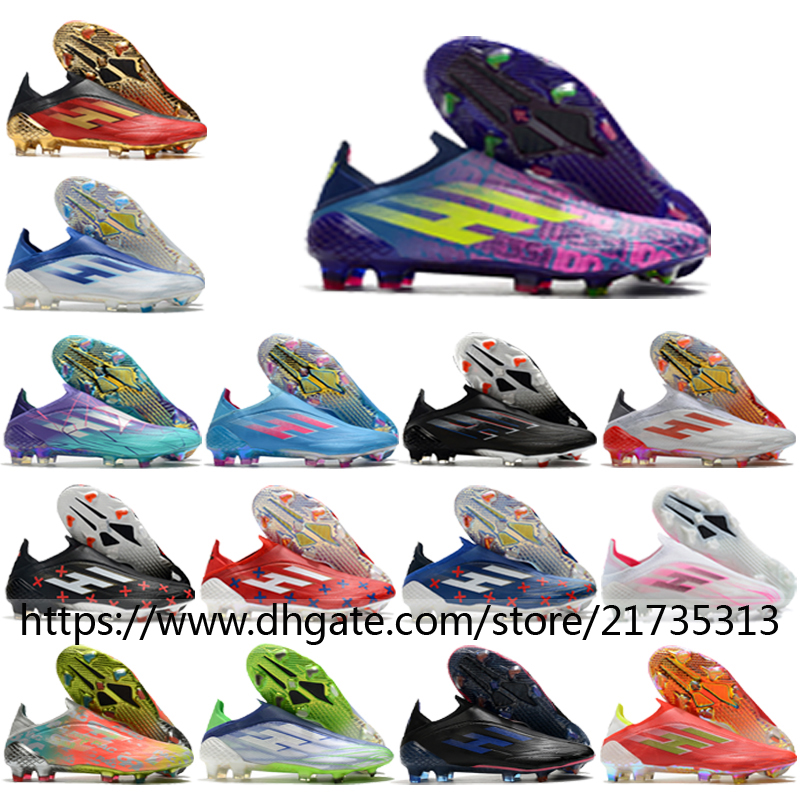 X Speedflow FG Men Soccer Boots Gold Blue Green Black Orange Purple Red Football Cleats Mens Designer Sneakers Shoes Size US6.5-11.5
X Speedflow FG Men Soccer Boots Gold Blue Green Black Orange Purple Red Football Cleats Mens Designer Sneakers Shoes Size US6.5-11.5