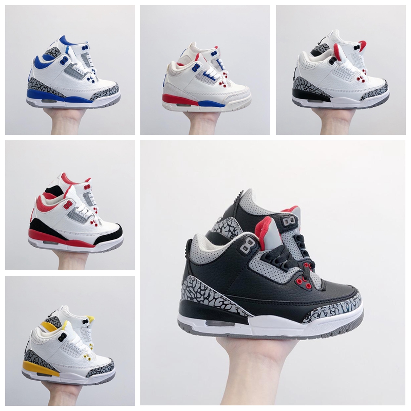 2022 Toddler designer Jumpman 3 Running basketball shoe J3 childrens sneakers girls and boys White Black sports all match sneakers with Size 28-35, Box
2022 Toddler designer Jumpman 3 Running basketball shoe J3 childrens sneakers girls and boys White Black sports all match sneakers with Size 28-35, Box