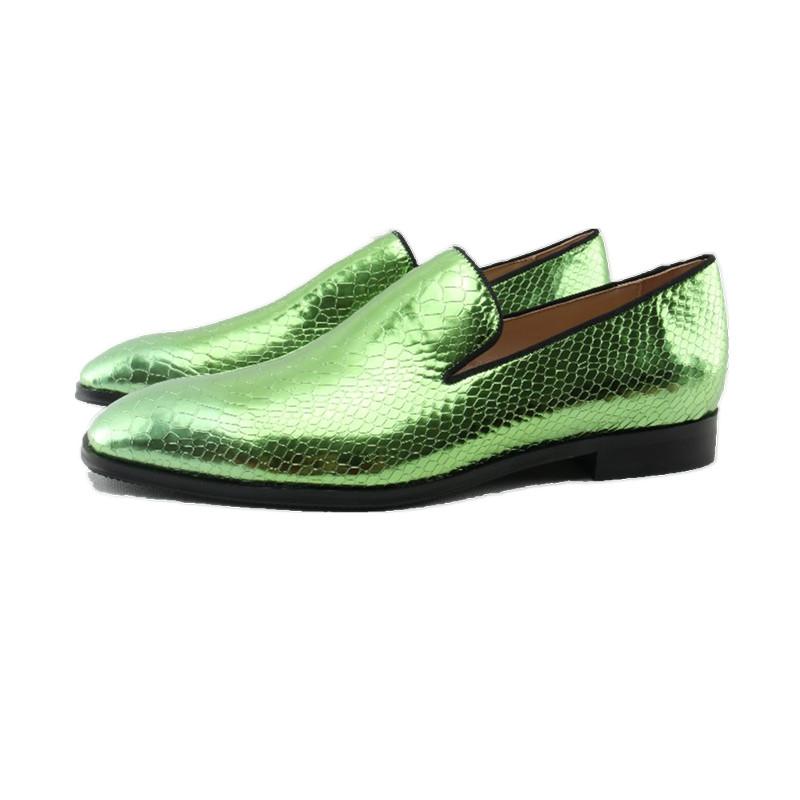 Dress Shoes Green Men Leather Square Toe Fish Scale Wedding Party Slip On OKCN Fashion Casual Flats Plus Size Customize
Dress Shoes Green Men Leather Square Toe Fish Scale Wedding Party Slip On OKCN Fashion Casual Flats Plus Size Customize