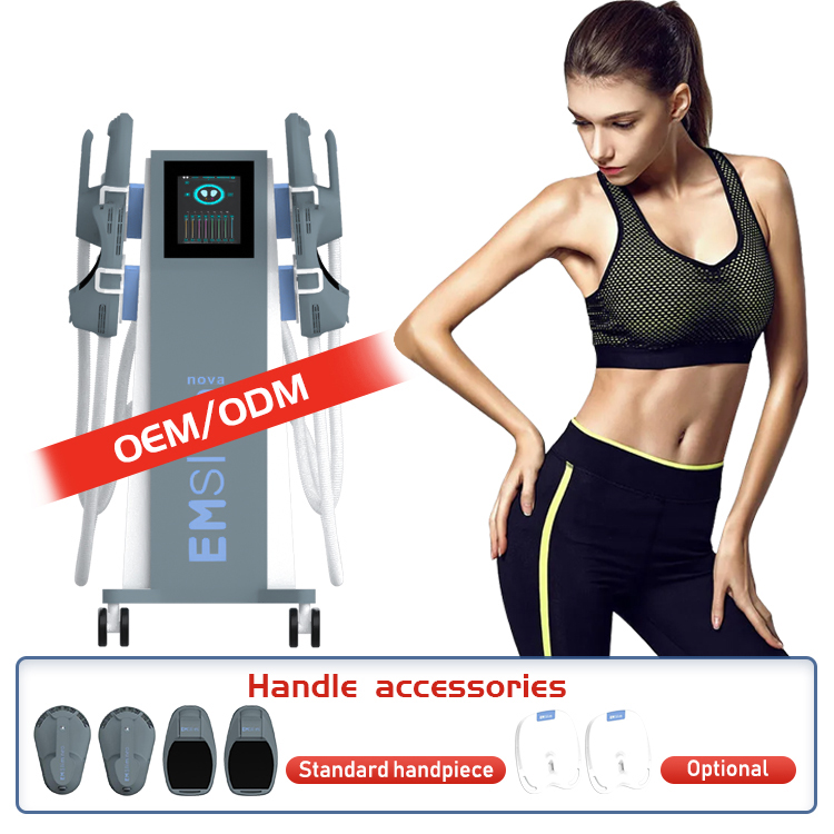 2022 EMSlim Slimming Neo RF 4 Handles EMS Muscle Stimulator Building Fat Removal emt Machine with Portable Pelvic Floor Rehabilitation Seat Cushion
