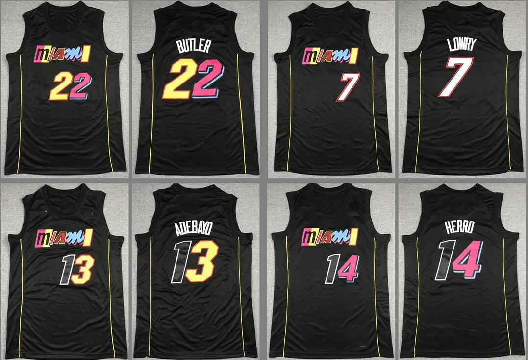 Hot basketball jerseys Dwyane Wade Kyle Lowry Jimmy Butler 13 Adebayor 14 Herro rainbow jersey, With logo
Hot basketball jerseys Dwyane Wade Kyle Lowry Jimmy Butler 13 Adebayor 14 Herro rainbow jersey, With logo