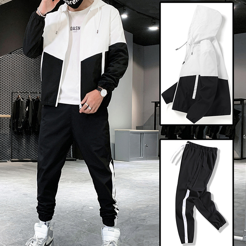 Men Tracksuit Thin Custom Print Fitness Male Sportswear Suits Patchwork Sports Men's Sets 2 Pieces Plus Size M-6XL Windbreaker 220615, Blue
Men Tracksuit Thin Custom Print Fitness Male Sportswear Suits Patchwork Sports Men's Sets 2 Pieces Plus Size M-6XL Windbreaker 220615, Blue