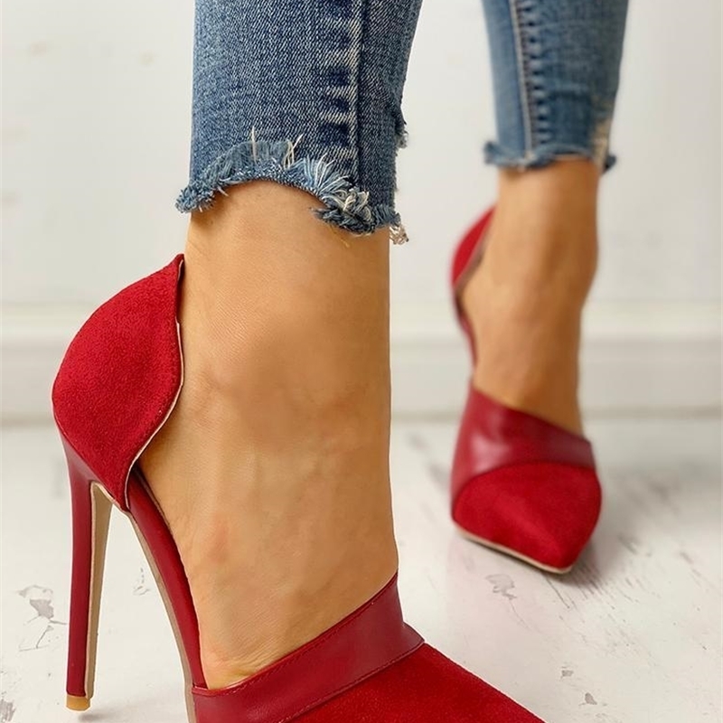 Fashion Flock High Heel Pumps shoes woman Pointed Toe Work ing Shoes Office er Elegant Pumps Y200323, Red
Fashion Flock High Heel Pumps shoes woman Pointed Toe Work ing Shoes Office er Elegant Pumps Y200323, Red