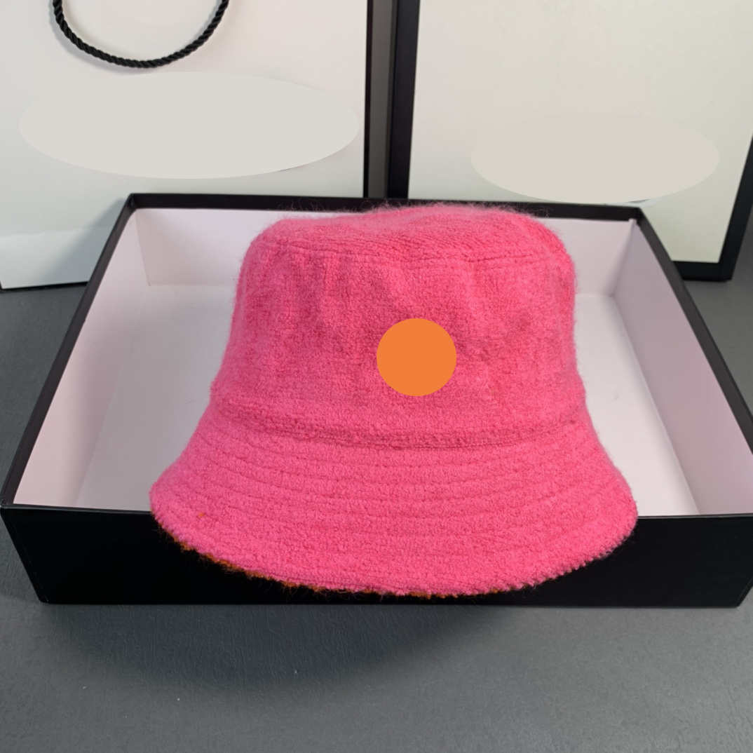 Stingy Brim Hats Bucket Hat For Women Winter Cashmere Windproof Fashion Warm Wool Luxury With Logo Autunm 2022, Blue with pink logo
Stingy Brim Hats Bucket Hat For Women Winter Cashmere Windproof Fashion Warm Wool Luxury With Logo Autunm 2022, Blue with pink logo