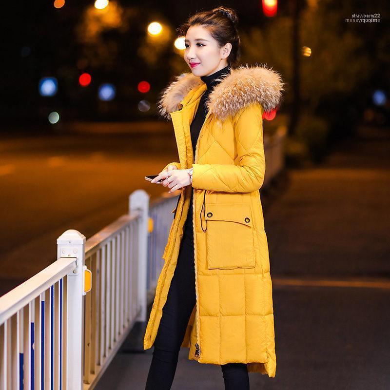 Women's Down & Parkas Warm Pockets Winter Coat Long Section Korean Cotton Jacket Hooded Lace Up Slim Fashion Overcoat F12221 Stra22, Beige (colors fur)
Women's Down & Parkas Warm Pockets Winter Coat Long Section Korean Cotton Jacket Hooded Lace Up Slim Fashion Overcoat F12221 Stra22, Beige (colors fur)