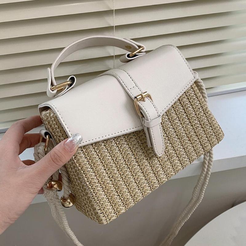 Evening Bags Fashion Box Straw For Women Handmade Woven Lady Handbags Casual Summer Shoulder Crossbody Bag Female Small Beach Purse 2022, Black
Evening Bags Fashion Box Straw For Women Handmade Woven Lady Handbags Casual Summer Shoulder Crossbody Bag Female Small Beach Purse 2022, Black