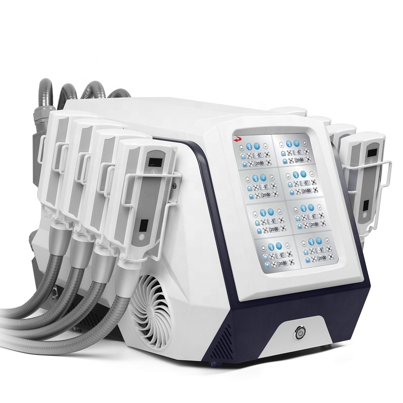 8 handles Diamond Ice Cold Body Sculpting Cryo Slimming fat body freezing machine