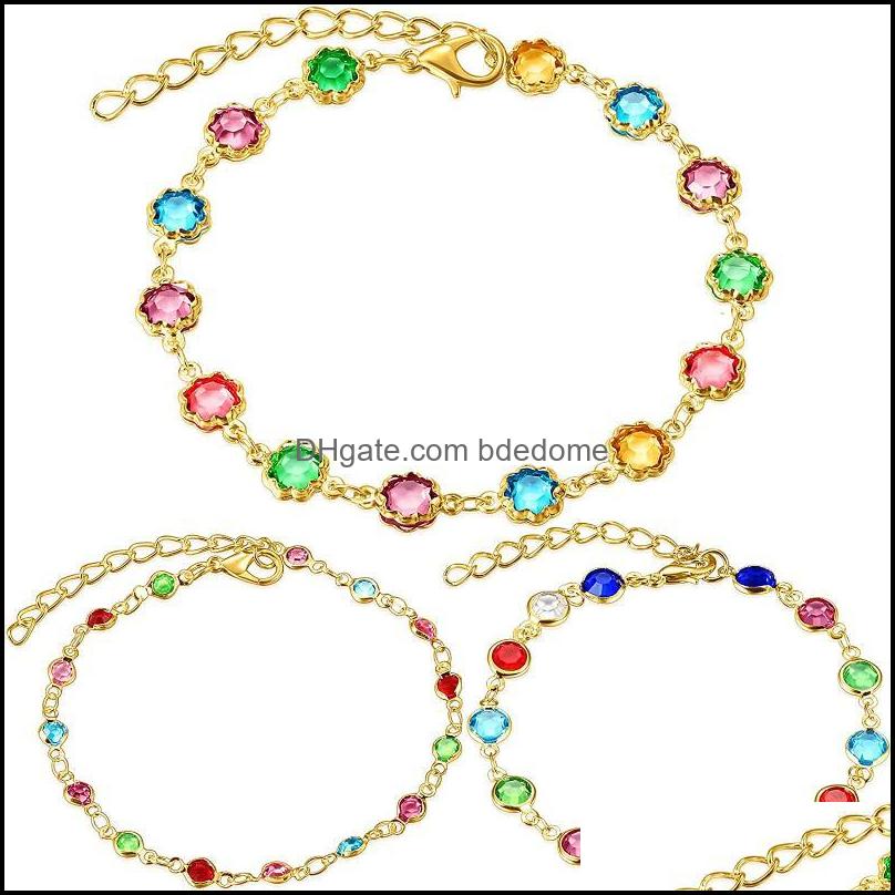 Charm Bracelets Jewelry Exquisite Ankle Bracelet And Colorf Crystal Anklet Flower Beach Adjustable For Wom Dhmck
Charm Bracelets Jewelry Exquisite Ankle Bracelet And Colorf Crystal Anklet Flower Beach Adjustable For Wom Dhmck