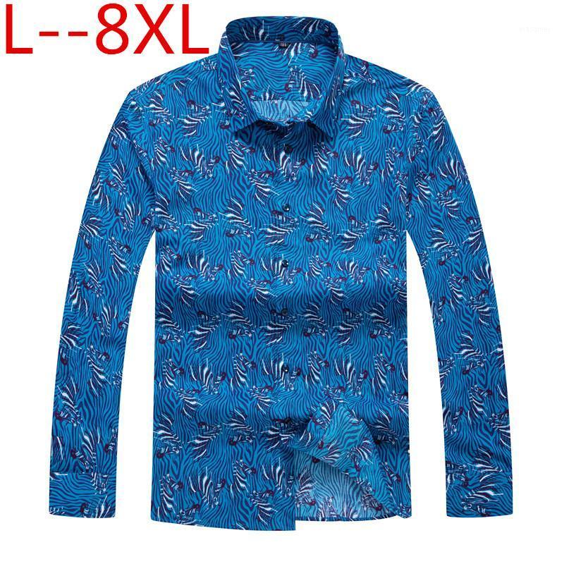 Plus Size 5XL Fashion Mens Long Sleeve Hawaiian Shirt Spring Autumn Casual Floral Shirts For Men Big Large Men's
Plus Size 5XL Fashion Mens Long Sleeve Hawaiian Shirt Spring Autumn Casual Floral Shirts For Men Big Large Men's
