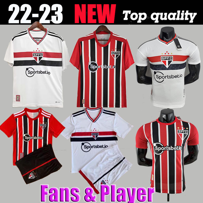 22 23 Sao Paulo soccer jersey Fans player version 2022 2023 DANI ALVES men kids Kits Socks full sets Luciano Igor Gomes Pablo camisa footbal shirt, Women
22 23 Sao Paulo soccer jersey Fans player version 2022 2023 DANI ALVES men kids Kits Socks full sets Luciano Igor Gomes Pablo camisa footbal shirt, Women