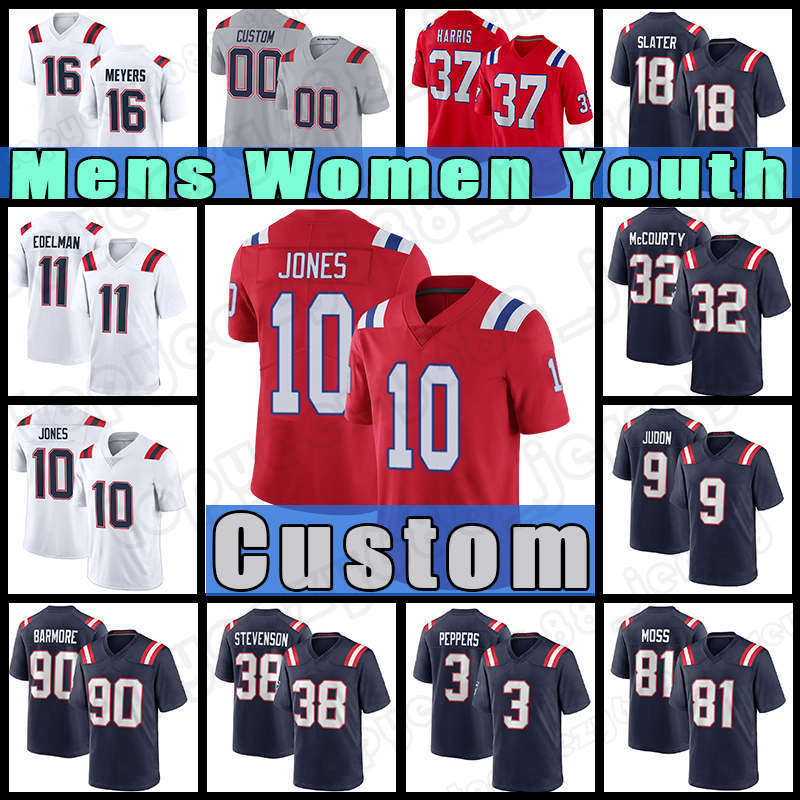 Mac Jones Julian Edelman Football Jerseys Matthew Judon Dont'a Hightower Randy Moss Devin McCourty Kendrick Bourne Damien Harris, Custom youth(a g z)
Mac Jones Julian Edelman Football Jerseys Matthew Judon Dont'a Hightower Randy Moss Devin McCourty Kendrick Bourne Damien Harris, Custom youth(a g z)