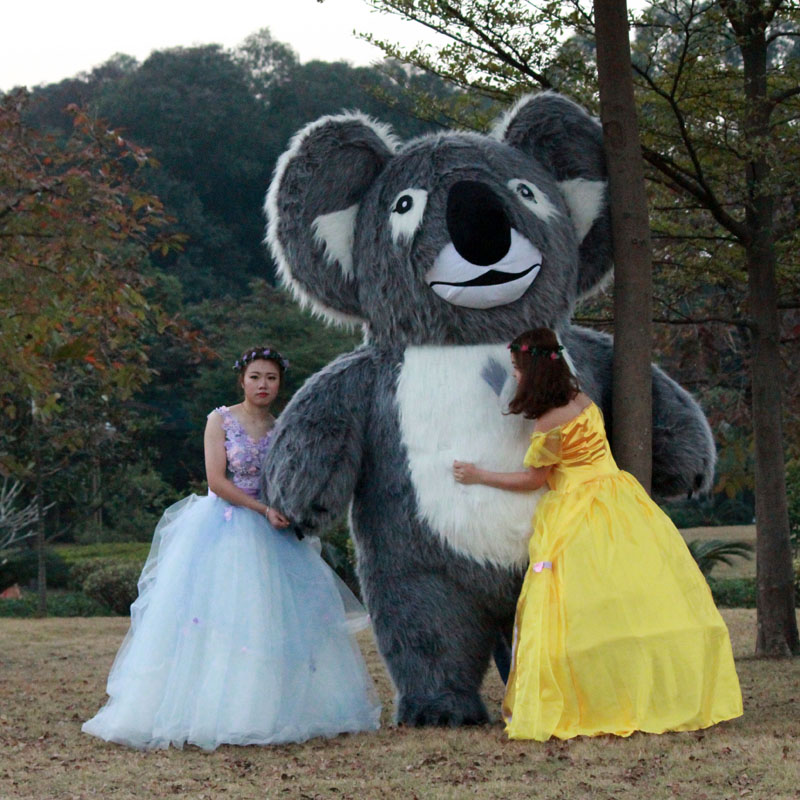 Mascot doll costume 2M/2.5M Halloween Inflatable Koala Mascot Costume Suits Advertising Promotion Party Game Dress Animal Adult Fursuit Hot, 2m koala gray
Mascot doll costume 2M/2.5M Halloween Inflatable Koala Mascot Costume Suits Advertising Promotion Party Game Dress Animal Adult Fursuit Hot, 2m koala gray