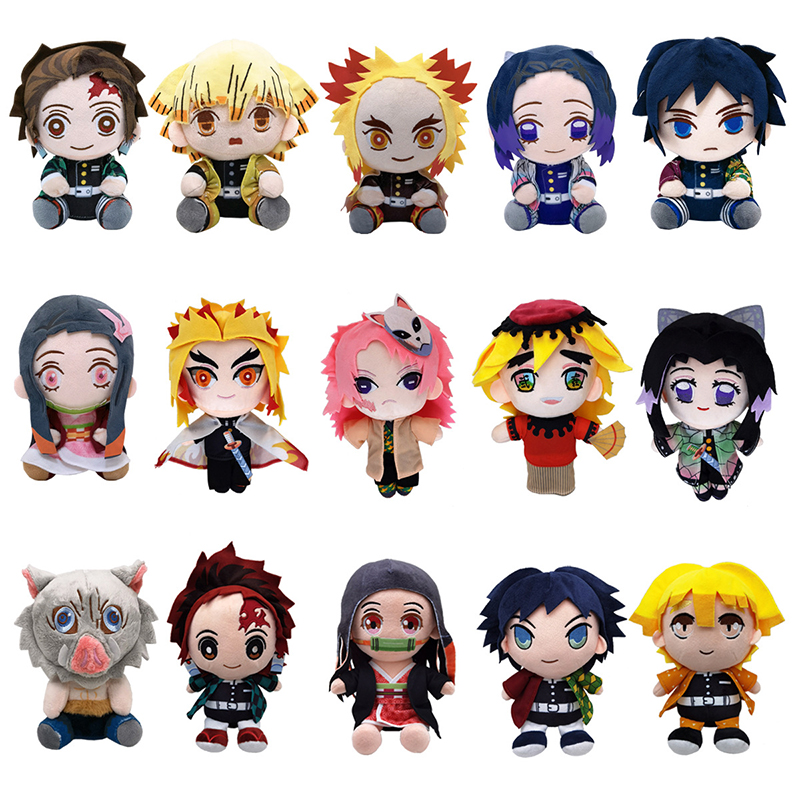 Demon slayer Plush toy manga Tanjiro Nezuko Agatsuma Zenitsu Inosuke Tomioka Yoshio, As show
Demon slayer Plush toy manga Tanjiro Nezuko Agatsuma Zenitsu Inosuke Tomioka Yoshio, As show