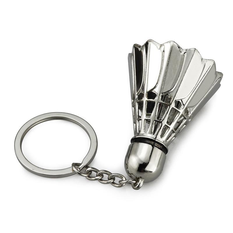 Keychains Creative Metal Badminton Key Chain Simulation 3D Pendant Gymnasium Sports Club Charm Chains For Women And Men
Keychains Creative Metal Badminton Key Chain Simulation 3D Pendant Gymnasium Sports Club Charm Chains For Women And Men