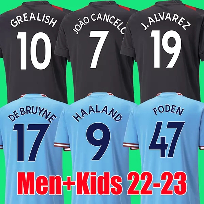 22 23 HAALAND ALVAREZ soccer jerseys 2022 2023 GREALISH FODEN STERLING MANs cities football shirt DE BRUYNE GESUS BERNARDO RODRIGO MAHREZ men kids kits, Home
22 23 HAALAND ALVAREZ soccer jerseys 2022 2023 GREALISH FODEN STERLING MANs cities football shirt DE BRUYNE GESUS BERNARDO RODRIGO MAHREZ men kids kits, Home