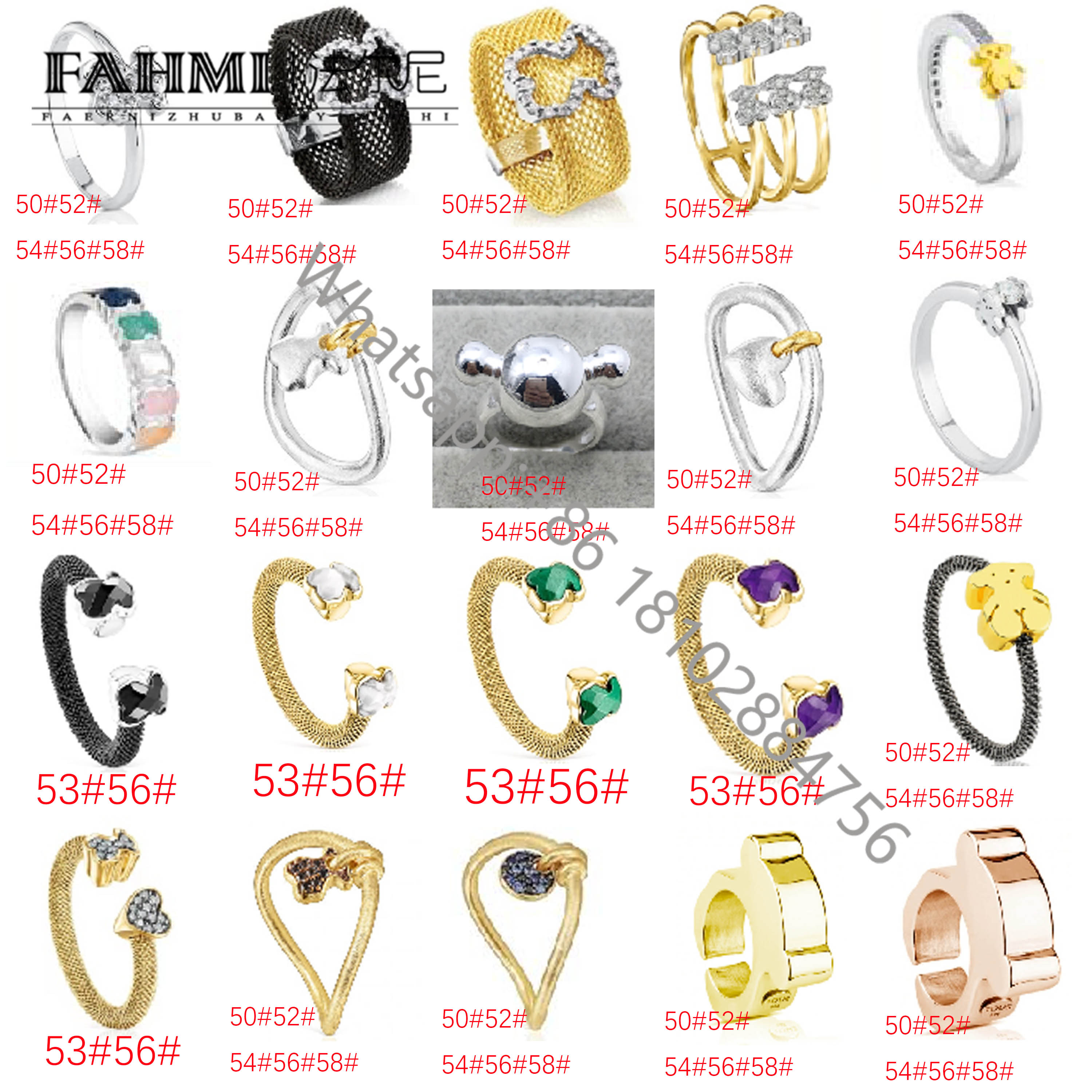 Fahmi2022 new 925 sterling silver fashion classic Bear fresh temperament Lady ring party Original accessories factory direct sales of high quality jewelry
Fahmi2022 new 925 sterling silver fashion classic Bear fresh temperament Lady ring party Original accessories factory direct sales of high quality jewelry