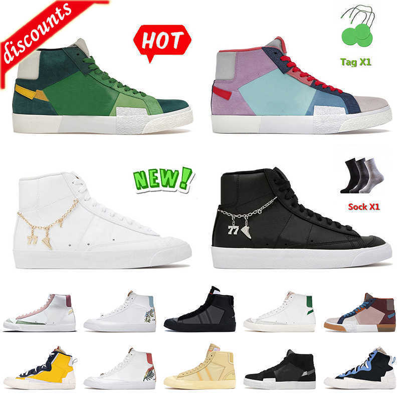 Originals Fashion Blazer Mid 77 Vintage Casual Shoes Women Mens Trainers Lucky Charms Premium SB Mosaic Pack With Socks Leather Platform, D24 indigo 36-45
Originals Fashion Blazer Mid 77 Vintage Casual Shoes Women Mens Trainers Lucky Charms Premium SB Mosaic Pack With Socks Leather Platform, D24 indigo 36-45