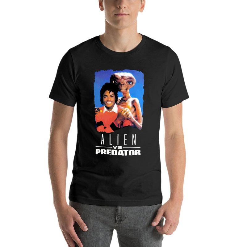 Men' T-Shirts Alien Et Micheal Jackson Thriller Funny Oversize Fashion Men Clothing Short Sleeve Streetwear Plus Size Top TeeMen, Purple-0300192
Men' T-Shirts Alien Et Micheal Jackson Thriller Funny Oversize Fashion Men Clothing Short Sleeve Streetwear Plus Size Top TeeMen, Purple-0300192