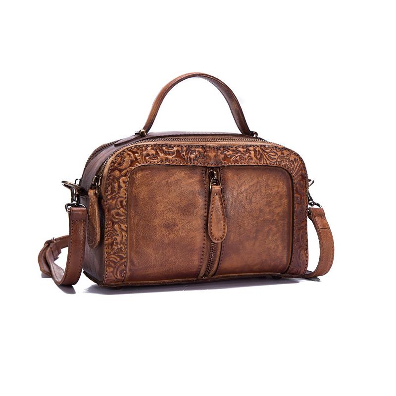 Evening Bags Women Natural Leather Gag First Layer Cowhide Vintage Handicraft Handbag Shoulder For 2022 Tote Purse B0103, Black
Evening Bags Women Natural Leather Gag First Layer Cowhide Vintage Handicraft Handbag Shoulder For 2022 Tote Purse B0103, Black