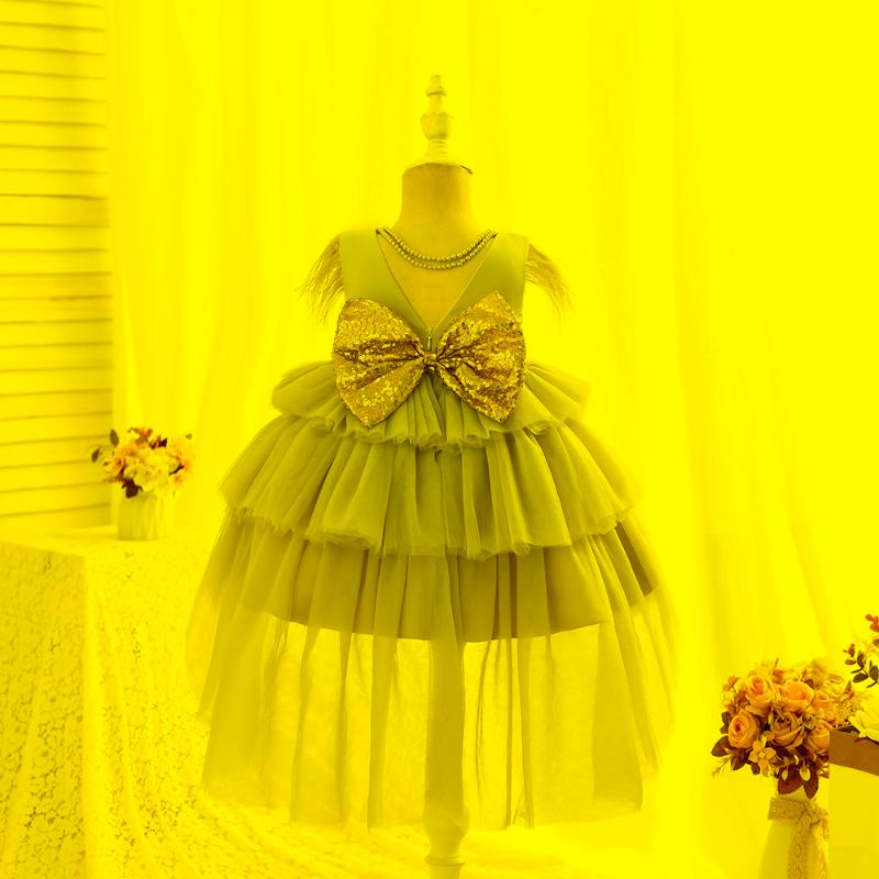 Girl's Dresses Tulle Girls Sequined Layers Dress Girl Gown Pearls Necklace Backless Party Wedding Clothes For Children Casual 1-6 YearsGirl', As picture
Girl's Dresses Tulle Girls Sequined Layers Dress Girl Gown Pearls Necklace Backless Party Wedding Clothes For Children Casual 1-6 YearsGirl', As picture