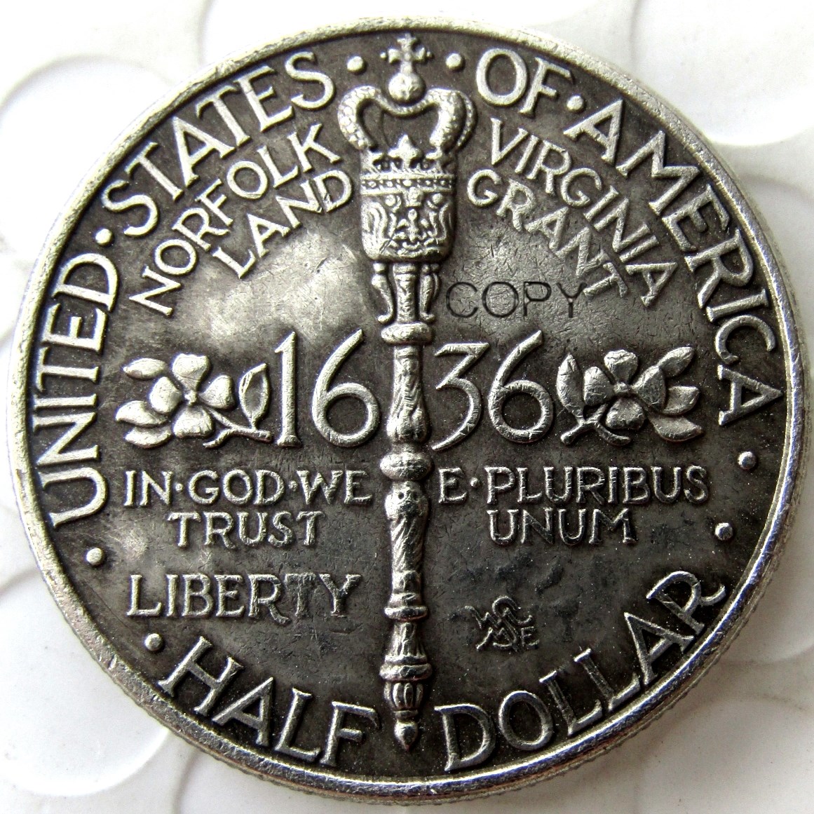 USA 1936 NORFOLK Commemorative Half Dollar Craft Silver Plated Copy Coin Promotion nice home Accessories
USA 1936 NORFOLK Commemorative Half Dollar Craft Silver Plated Copy Coin Promotion nice home Accessories