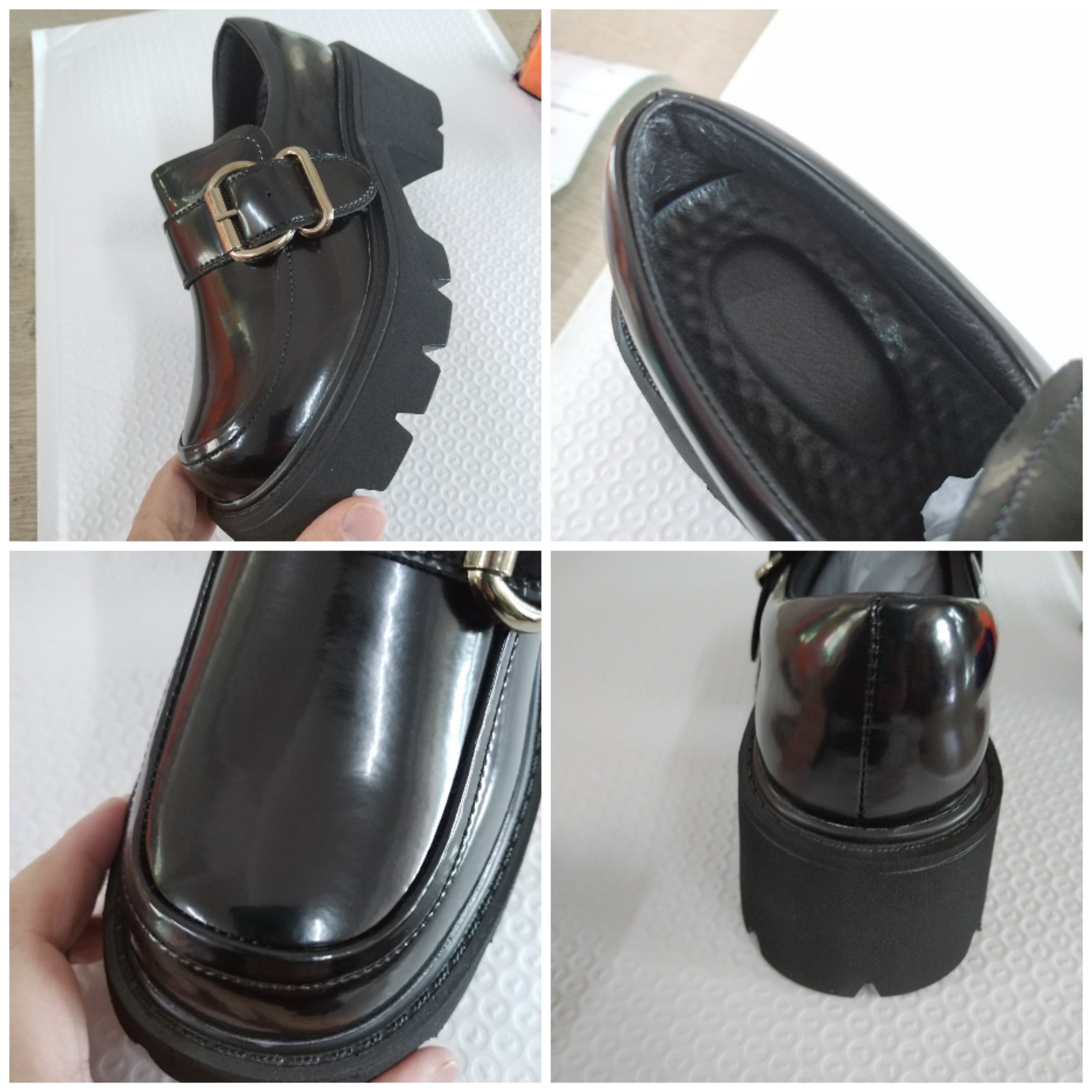 Genuine Leather Cow Mary Jeans Women Shoes Slip on Buckle 7cm Platform Women Casual Shoes Flats Loafers Spring Autumn, Black no plush
Genuine Leather Cow Mary Jeans Women Shoes Slip on Buckle 7cm Platform Women Casual Shoes Flats Loafers Spring Autumn, Black no plush