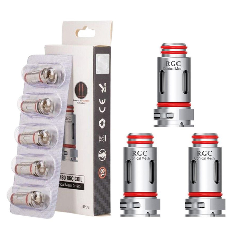 RPM 80 0.17ohm RGC Conical Mesh Coils E-cigarette Coil Unique Structure For RPM80 & RPM80 Pro Kit nord 4 geek vape series caliburn g rpm40 rpm2
RPM 80 0.17ohm RGC Conical Mesh Coils E-cigarette Coil Unique Structure For RPM80 & RPM80 Pro Kit nord 4 geek vape series caliburn g rpm40 rpm2