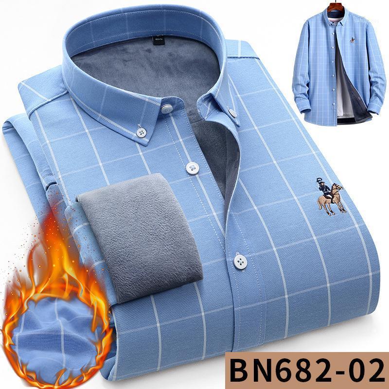 Fashion Print Long Sleeve Big Size Thermal Shirt Thick Warm Plaid ShirAutumn Winter Men Fleece Thermo Male Men's Casual Shirts, Multi
Fashion Print Long Sleeve Big Size Thermal Shirt Thick Warm Plaid ShirAutumn Winter Men Fleece Thermo Male Men's Casual Shirts, Multi