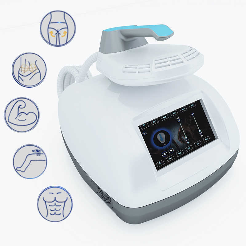 Portable single handle physiotherapy abdominal muscle stimulator body slimming muscle stimulate fat removal ems machine