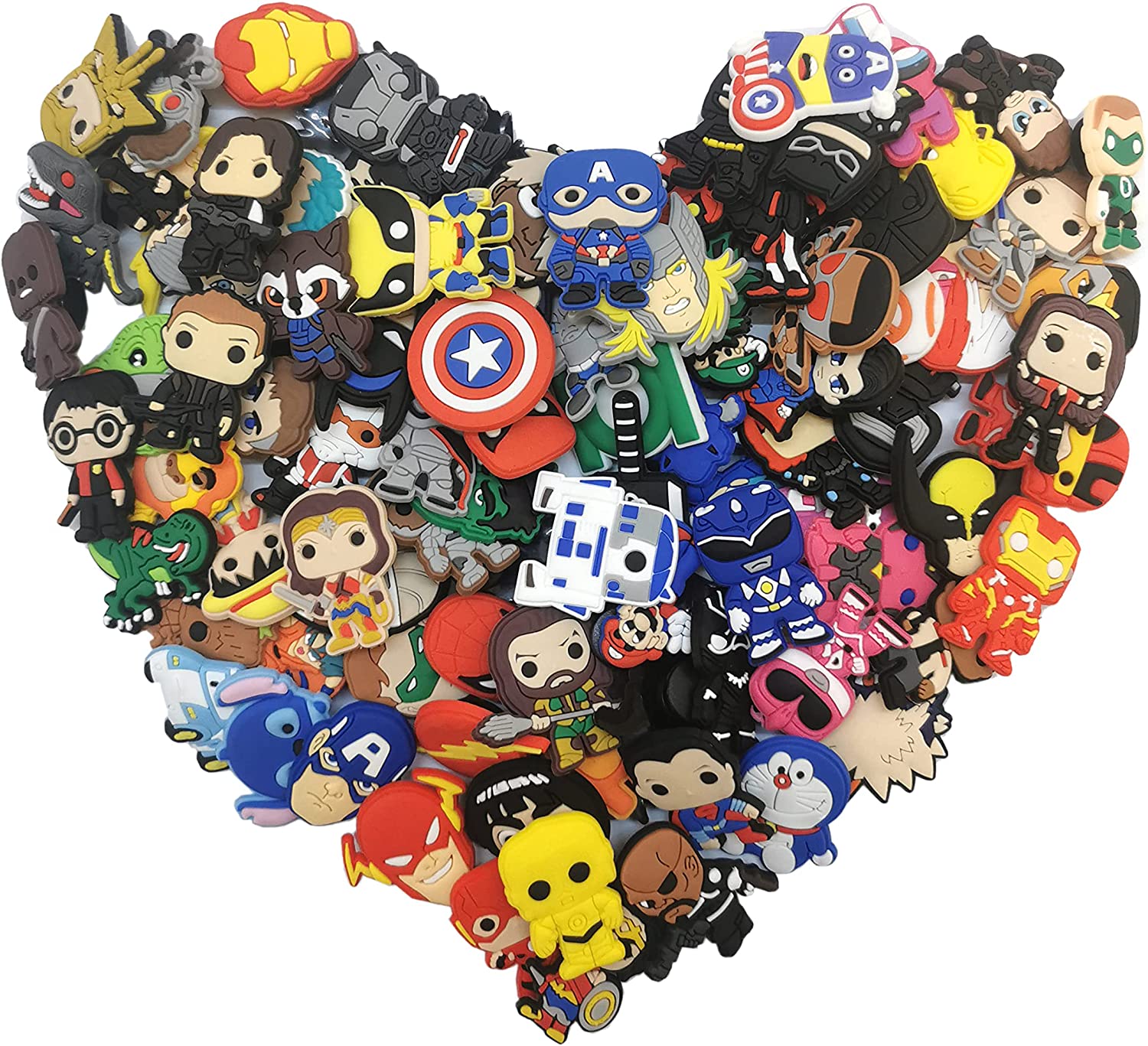 Shoe Parts Accessories Pvc Different Shoe Charms For Shoe And Wristband Bracelet Decoration Party Gifts Randomly Sended Style
Shoe Parts Accessories Pvc Different Shoe Charms For Shoe And Wristband Bracelet Decoration Party Gifts Randomly Sended Style