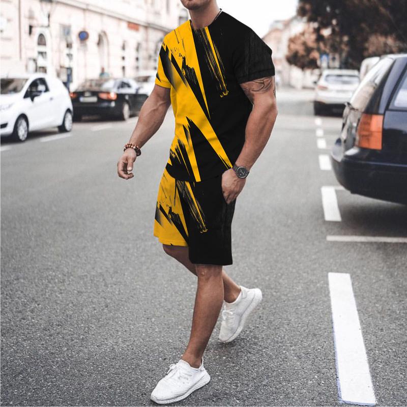 Men's Tracksuits Rain Suits Big And Tall Men Mens Summer Fashion Leisure Trend 3D Digital Printed Short Sleeve Shorts Set Two Piece SetMen's, Beige
Men's Tracksuits Rain Suits Big And Tall Men Mens Summer Fashion Leisure Trend 3D Digital Printed Short Sleeve Shorts Set Two Piece SetMen's, Beige