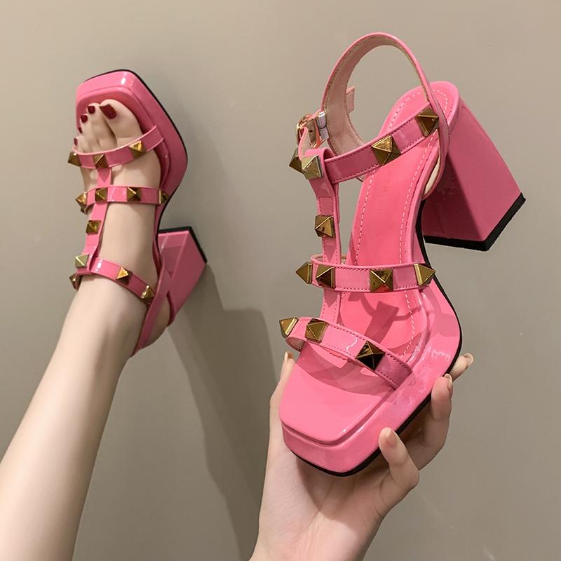 Sandals Sexy Party Women's Shoes Fashion High Heels Thick Low Summer Mary Jane Lolita ShoesSandals, Black
Sandals Sexy Party Women's Shoes Fashion High Heels Thick Low Summer Mary Jane Lolita ShoesSandals, Black