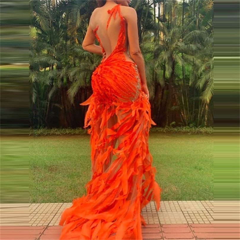 Sexy Cutout Orange Prom Dresses Tight Sheer High Low Jewel Neck Low Back Sleeveless Pageant Event Party Long Gowns 201114
Sexy Cutout Orange Prom Dresses Tight Sheer High Low Jewel Neck Low Back Sleeveless Pageant Event Party Long Gowns 201114