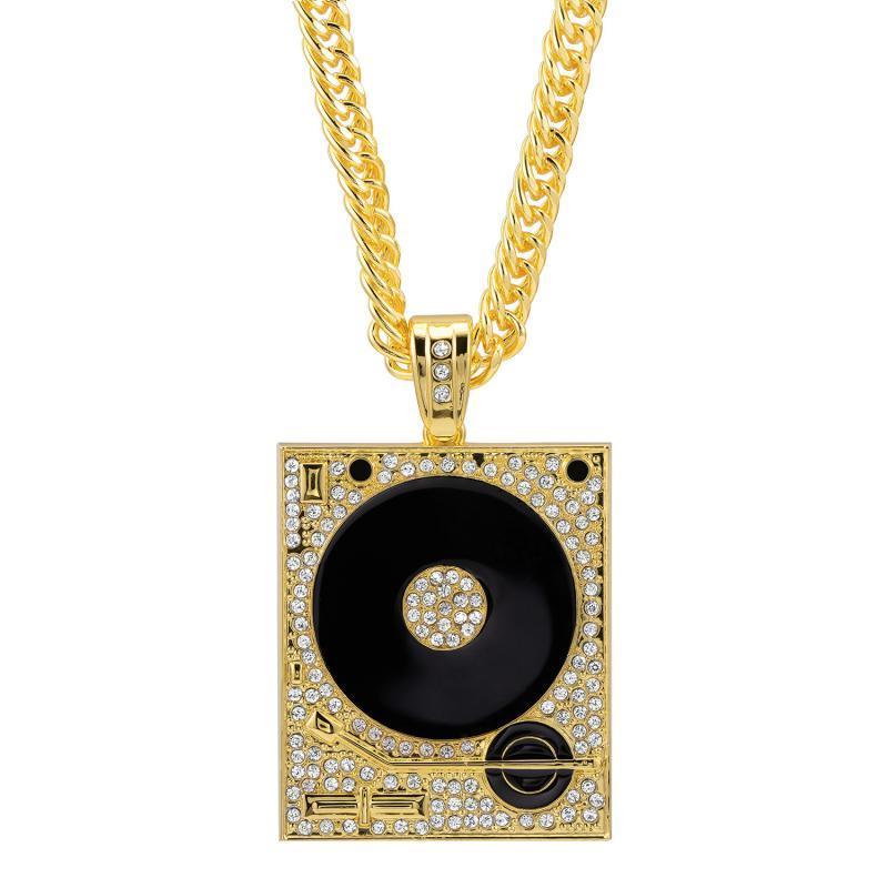 Pendant Necklaces Exquisite Fashion Dj Phonograph Pendants Gold Silver Color Chain Men Hip Hop Long Necklace Street Party Prom Jewelry
Pendant Necklaces Exquisite Fashion Dj Phonograph Pendants Gold Silver Color Chain Men Hip Hop Long Necklace Street Party Prom Jewelry