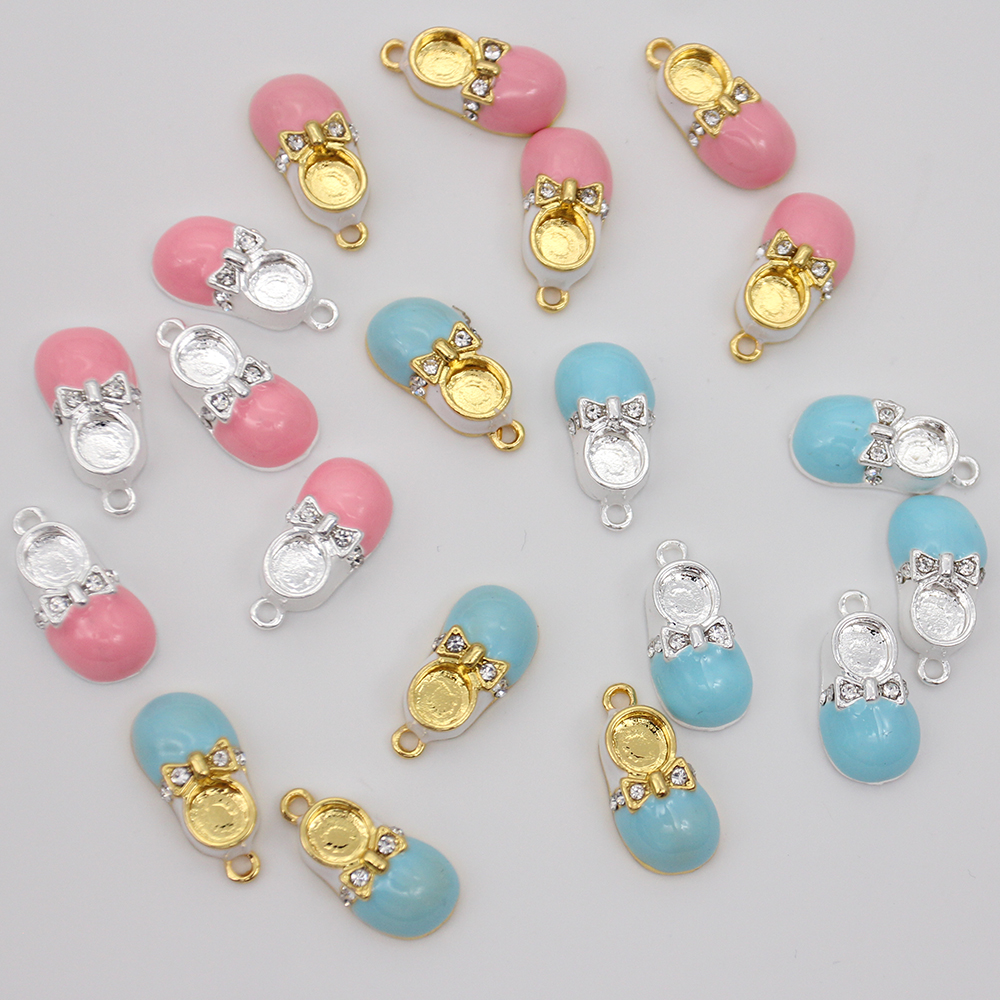 20pcs Cute Small DIY Craft Charms For Kids Enamel Baby Shoes Shape Pendant Charm For Bracelet /Necklace Making Jewelry
20pcs Cute Small DIY Craft Charms For Kids Enamel Baby Shoes Shape Pendant Charm For Bracelet /Necklace Making Jewelry
