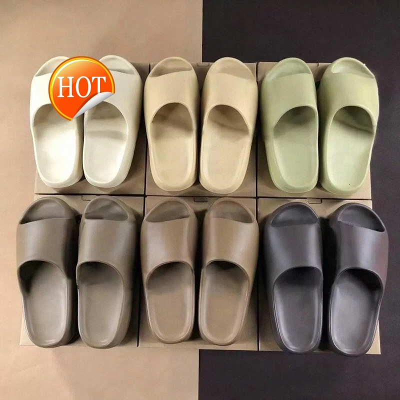 Slippers designer kanyes west Runners YEEZIES''slipper Resin Foam Runner Sandals slipper Clay Mineral Brown clog triple black woman man tainers 0BYH, 2# packing bag
Slippers designer kanyes west Runners YEEZIES''slipper Resin Foam Runner Sandals slipper Clay Mineral Brown clog triple black woman man tainers 0BYH, 2# packing bag