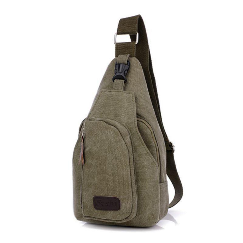 Outdoor Bags Men Canvas Chest Bag Sling Crossbody Pouch Shoulder Travel Climbing Hunting Messenger Waterproof Running
Outdoor Bags Men Canvas Chest Bag Sling Crossbody Pouch Shoulder Travel Climbing Hunting Messenger Waterproof Running