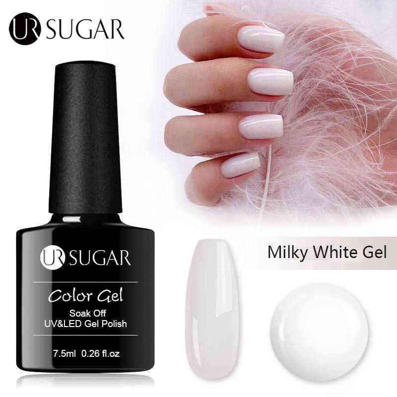 NXY Nail Gel Milky White Jelly Polish 7 5ml Soak Off Uv Varnish Semi Permanent Art Led 0328