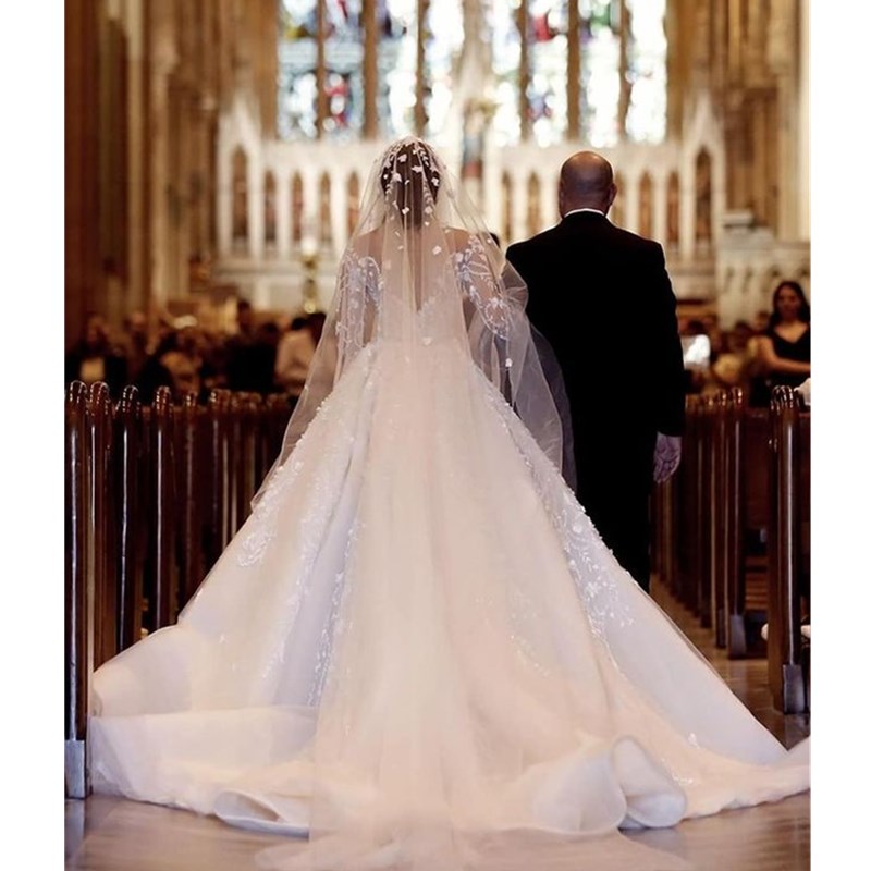 Mermaid Style Wedding Dresses with Overskrit Lace Beadings Plus Size Bridal Gowns Vestidos De novia BC0613