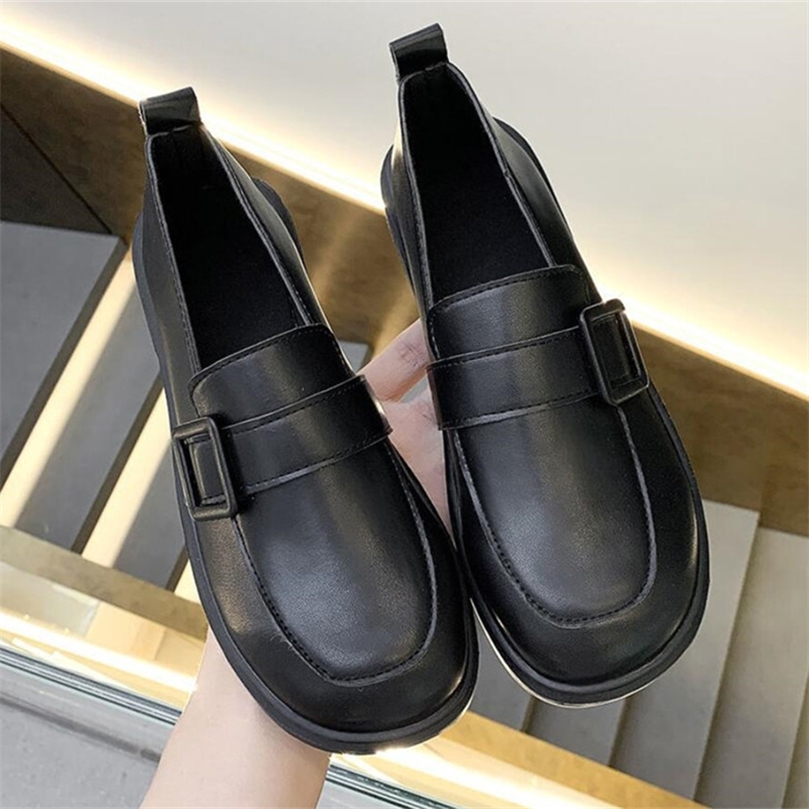 Sepatu Kulit Oxford Klasik Vintage Pantofel Platform Wanita Kantor Fashion Flat Musim Semi Ujung Persegi Kasual Chic 220614, Black
Sepatu Kulit Oxford Klasik Vintage Pantofel Platform Wanita Kantor Fashion Flat Musim Semi Ujung Persegi Kasual Chic 220614, Black