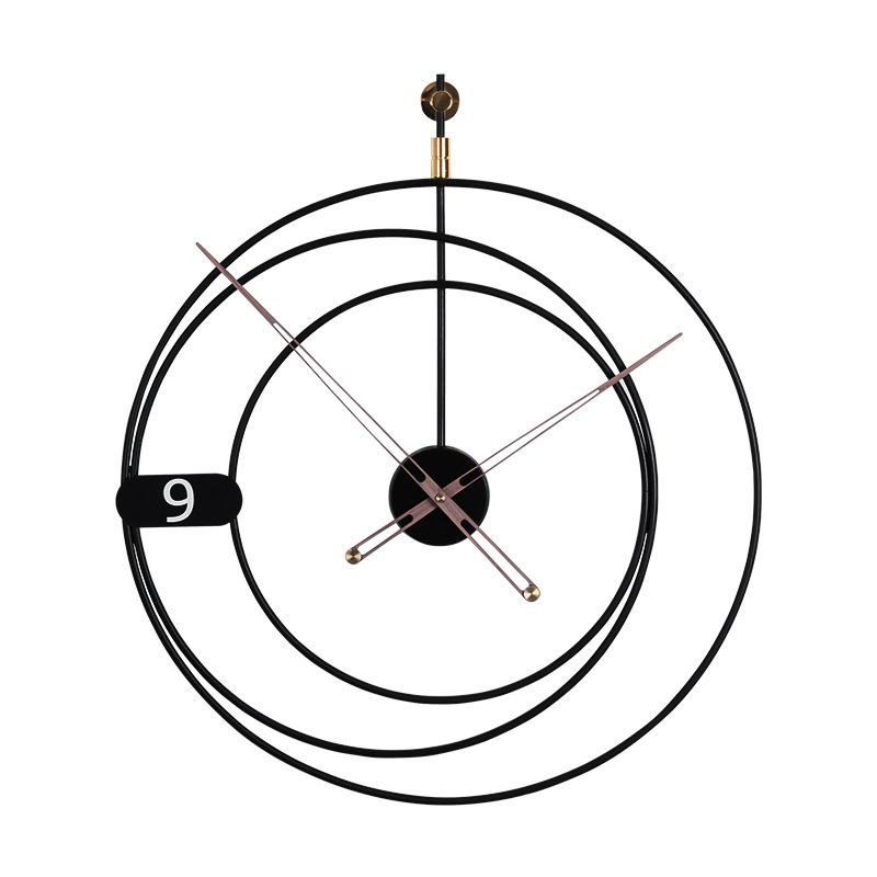Wall Clocks Home Decoration Large Vintage European Creative Iron Art Living Room Dining Room Restaurant Hall Hotel Hanging Watch