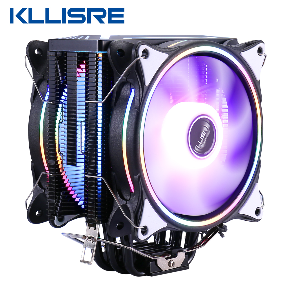 Kllisre CPU Cooler Radiator Fan 6 Heat Pipes RGB PWM 4PIN Quiet For Inte LGA 115X 1200 2011 V3 X79 X99 AM4 Socket Ventiladorfree
Kllisre CPU Cooler Radiator Fan 6 Heat Pipes RGB PWM 4PIN Quiet For Inte LGA 115X 1200 2011 V3 X79 X99 AM4 Socket Ventiladorfree