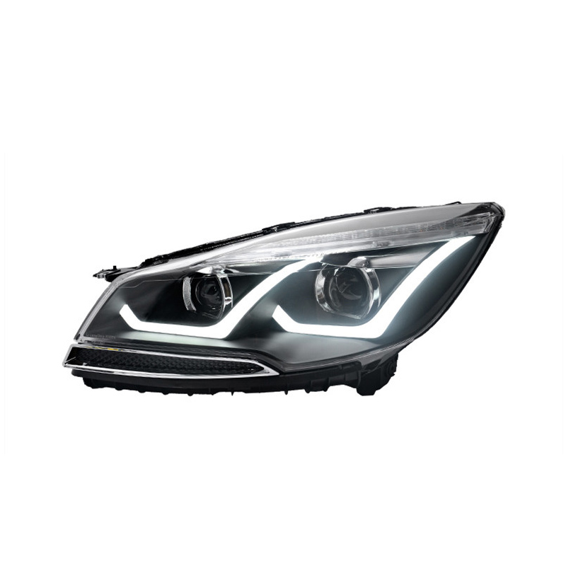 Full LED Headlights For Ford Kuga Escape 2013-16 Head Light High Beam Angel Eye Daytime Running Lights Xenon Bulb Turn Signal Lamp